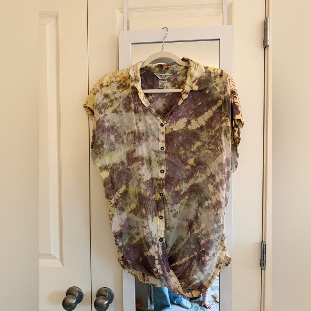 Tie dye blouse